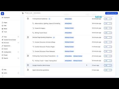 Drupal AI - Context Control Center - DrupalCon Chicago 2026