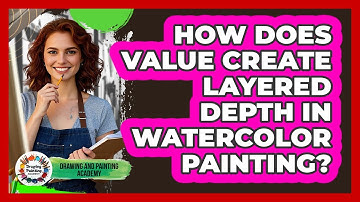 How Does Value Create Layered Depth In Watercolor Painting? - Drawing and Painting Academy