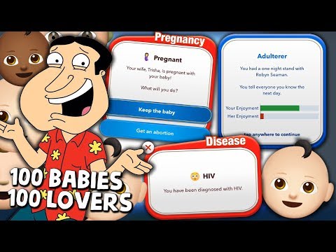 Doing whatever it takes to have 100 BABIES in BitLife