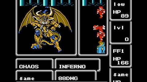 Final Fantasy Low Level Game (28d of 28) - Chaos