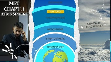 DGCA Meteorology Full Lecture Chapter One Atmosphere