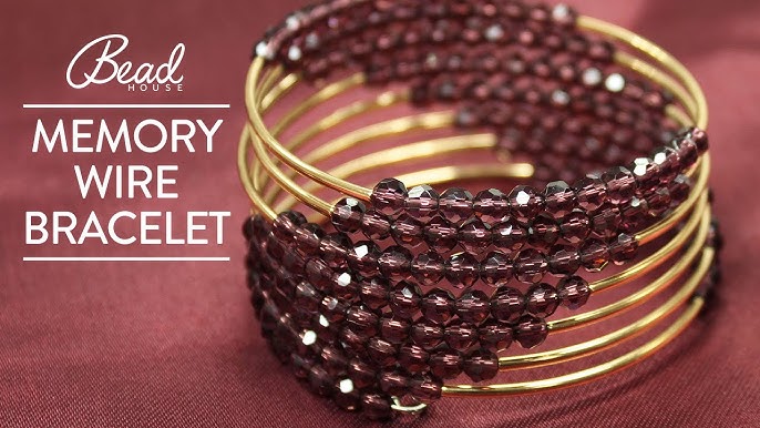 How to Make the Boho Gemstone Memory Wire Bracelet Kits by