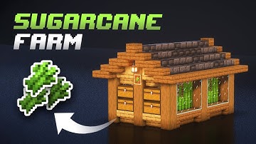 Minecraft: Automatic Sugarcane Farm 1.21 [Java & Bedrock]