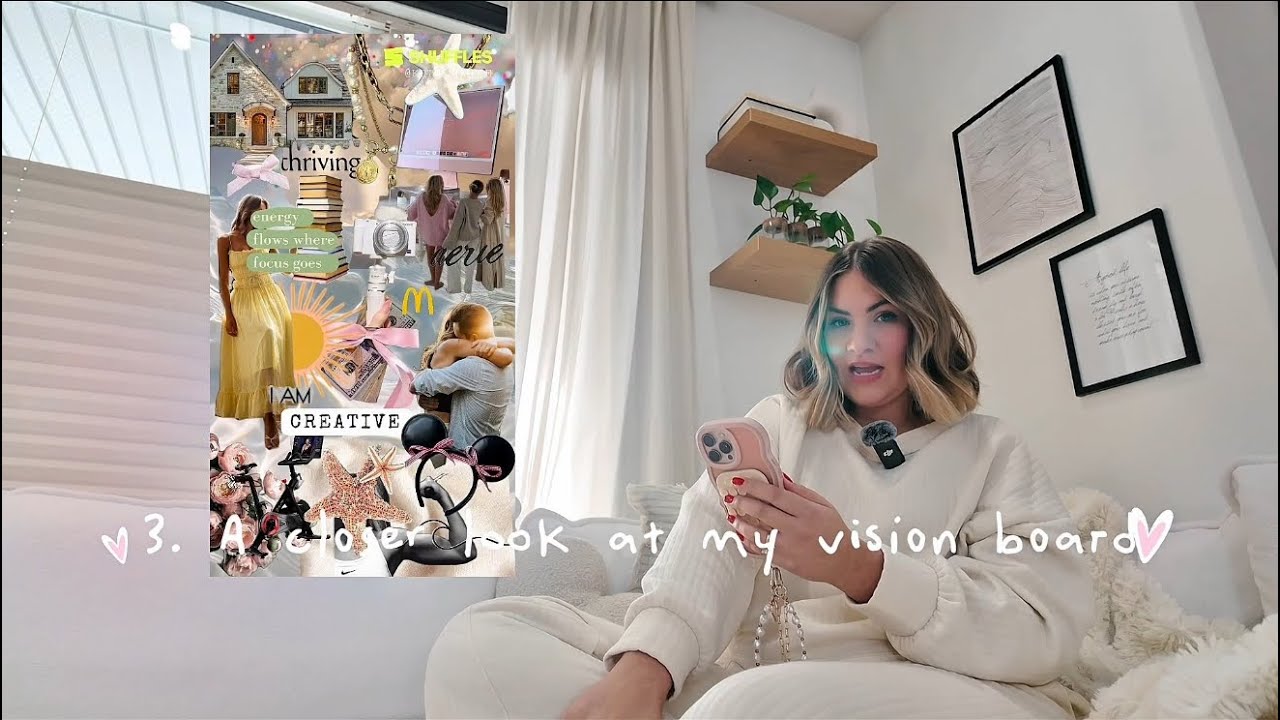 I Finally Made a 2026 Vision Board (Why I Never Did Before + The App I Used to Make It Easy)