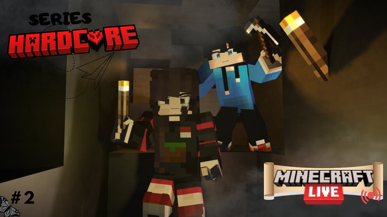 Mining Mencari Diamond | Duo Minecraft Hardcore Survival Series #2 ...