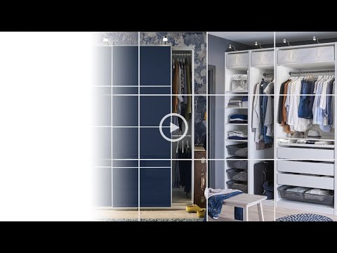 Videó: Fehér Ikea Szekrény Modern Belső Térben (22 Fotó): Függő Modellek Tükörrel és Polcok Fényes Fehér Ruhákhoz és Könyvekhez