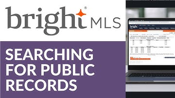 Accessing and Searching Public Records | Bright MLS