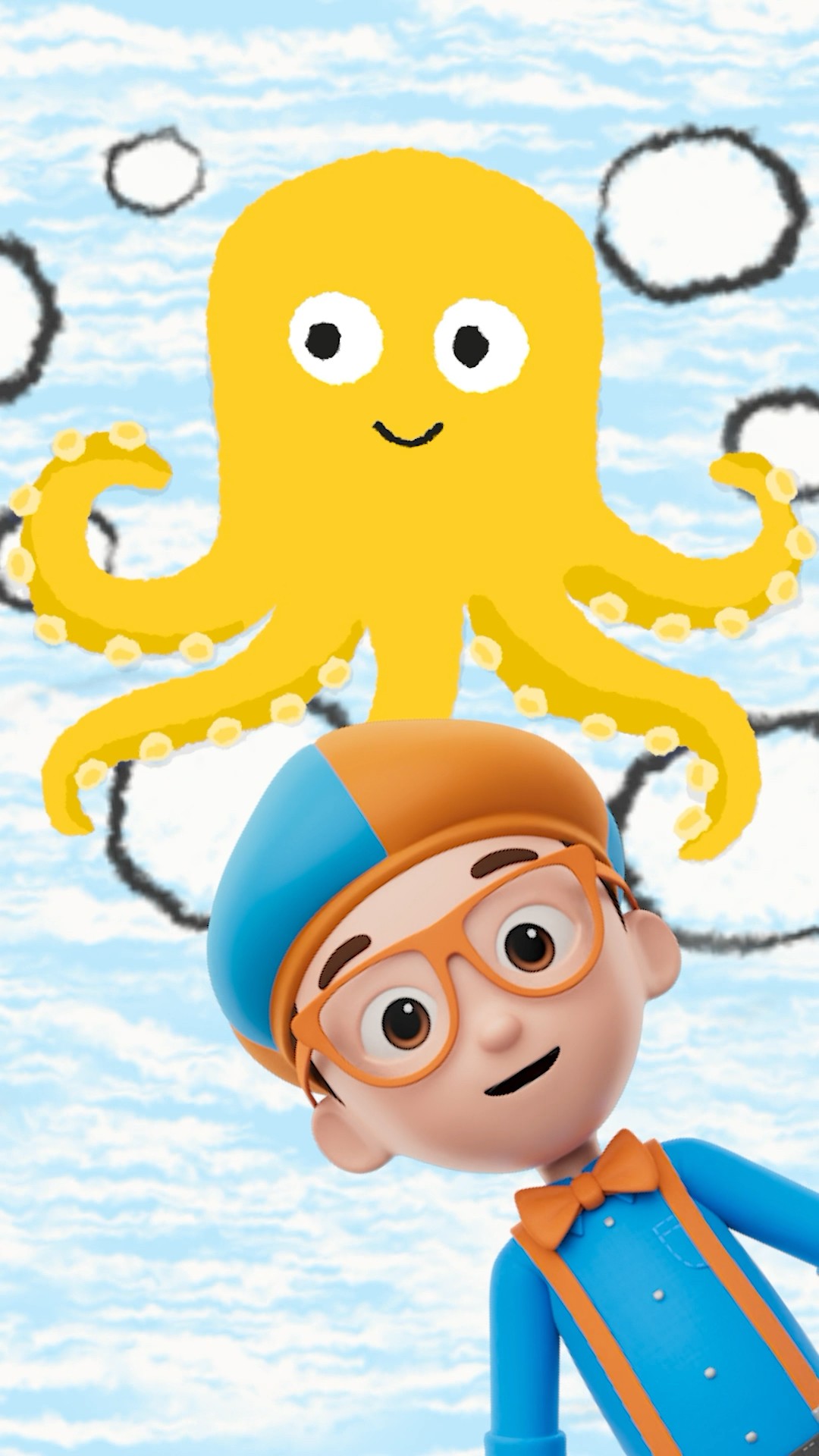 Let's Pretend to be an OCTOPUS ?! Blippi Learns about ANIMALS! #blippi #shorts