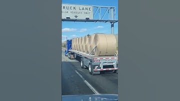 "Big Rig Load Giant Paper Roll"