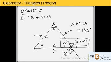 Geometry. Triangles [Theory] - Crash Course GMAT #9