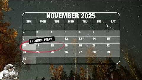 🌠🔭 November 2025 Skywatching 🌙 | Mars + Mercury, Leonids & Saturn’s Rings… 🚀