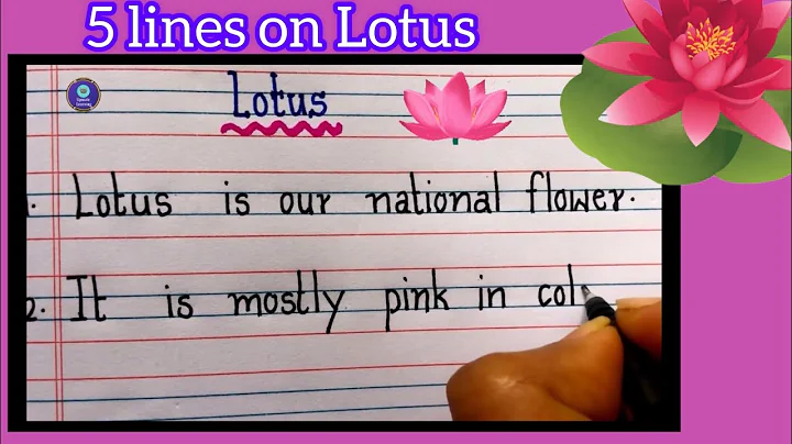 5 lines on My Favourite flower Lotus | 5 lines on National flower lotus / short essay on Lotus| - DayDayNews