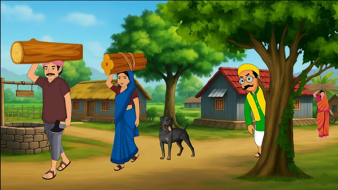 गरीब लकड़हारा की चतुर पत्नी हिंदी कहानी | Hindi Kahani | Moral Stories In Hindi | Kahaniya 