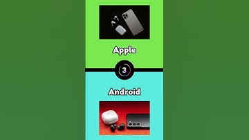 What Would You Rather #Question ?  | #apple  🍏 or  #android 🤖