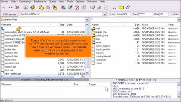 FTP: How to Upload/transfer Files in LeapFTP