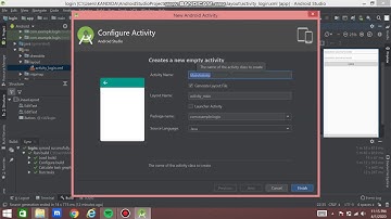 Tutorial login menggunakan Intent dan Toast Android Studio (part 1)