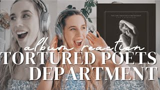 PART TWO: The Tortured Poets Department | VLOG STYLE ALBUM REACTION