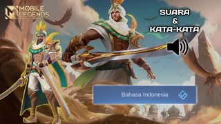 SUARA HERO MOBILE LEGENDS [ KHALEED ] BAHASA INDONESIA