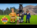 Sauvetages de chevaux de la saison 13 | Nouveaux épisodes | Sam Le Pompier | Film pour enfants