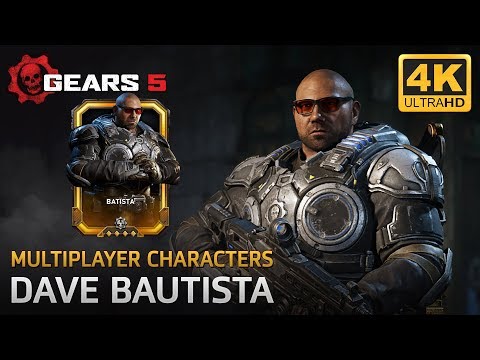 Video: Gears 5 Bautista-skin: Dave Bautista Ontgrendelen In Gears 5