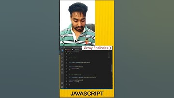 Array Find Index Method in Javascript
