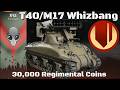 New Regimental WhizBang T40/M17, World of Tanks Console Modern Armor.