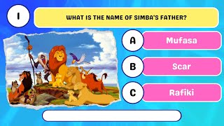 The Lion King Quiz #thelionking #quiz