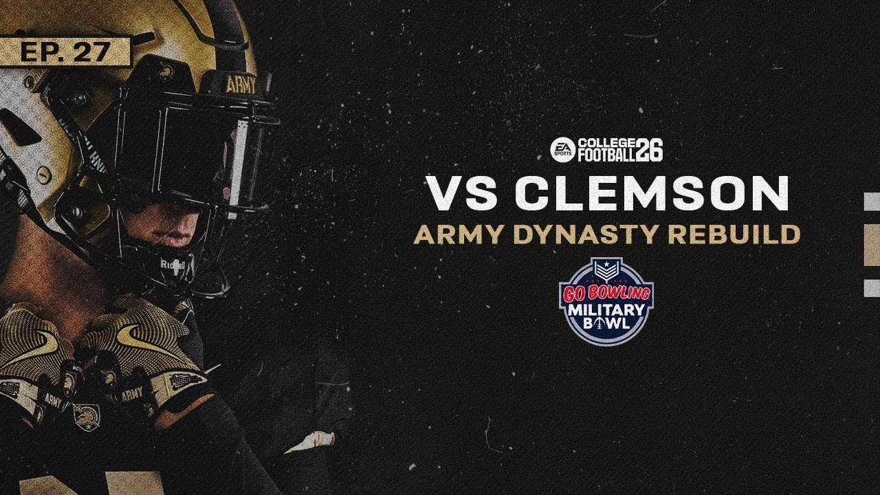 Менталитет аутсайдера | Army Black Knights | College Football 26 Dynasty, эпизод 27