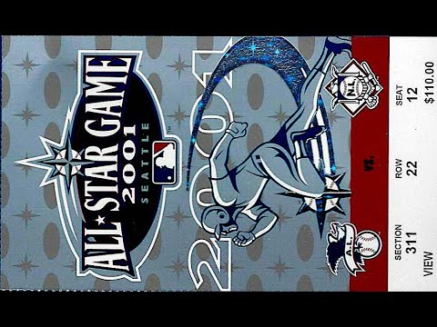 2001 MLB All Star Game SEATTLE Original FOX Broadcast 