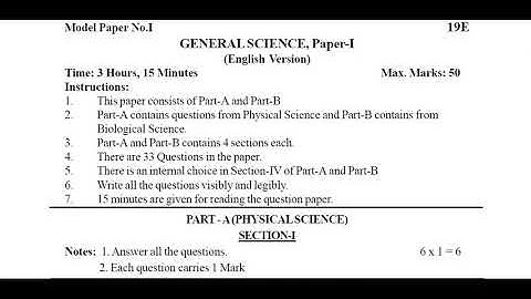 Ap 10th Class (Pre - Final) 😍 Examinations (2023) General Science | AP 10TH  P.S&N.S  PRE-FINAL 2023
