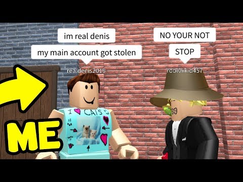 Pretending I Got Hacked In Roblox Youtube - hacking in roblox denis