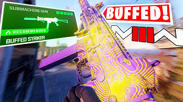 the new *BUFFED* STRIKER CLASS is INSANE in MODERN WARFARE 3! (Best STRIKER Class Setup) - MW3