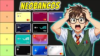 Worst to Best NEOBANK CREDIT CARDS 2026 Tier List
