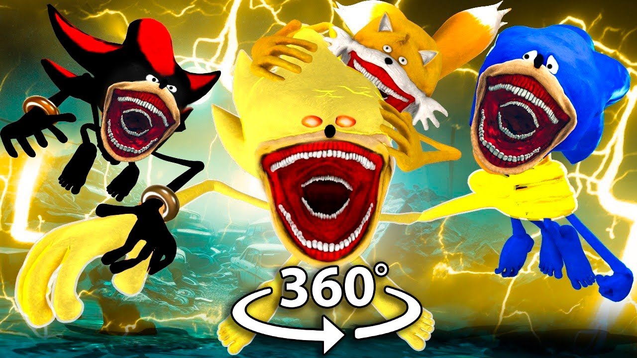 CHAOS 2 - The Shin sonic tapes | 360° VR Video | ALL MONSTERS - YouTube