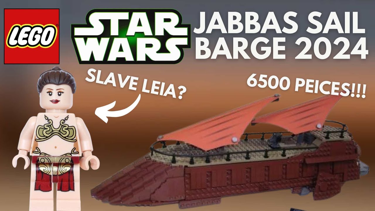 LEGO STAR WARS 2024 JABBAS SAIL BARGE LEAK rumoured set YouTube