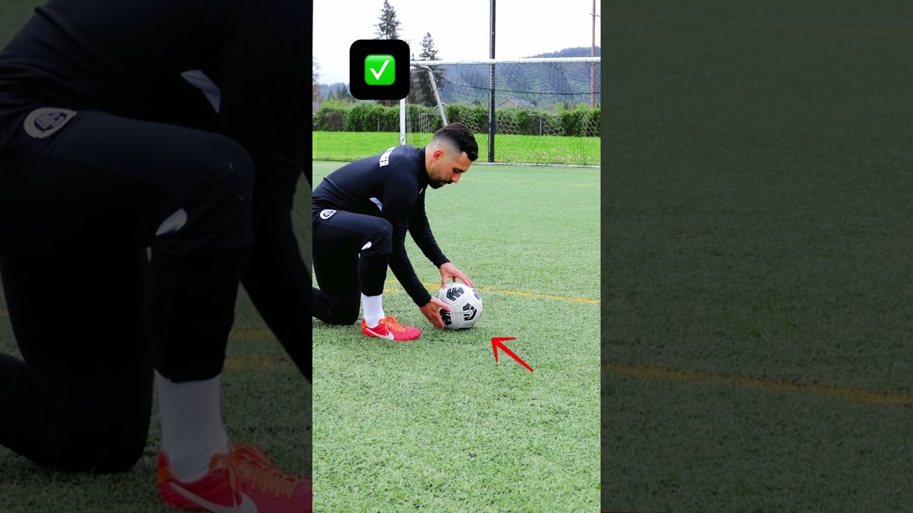 How to Hit a Long Driven Pass ⚽️ 