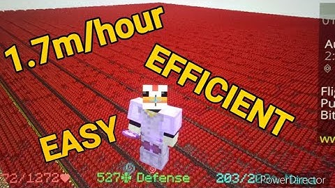 How to build full width nether wart farm in Hypixel Skyblock