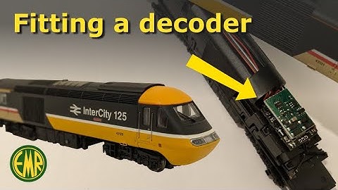 0023 Fitting a DCC decoder to Dapol N gauge Class 43