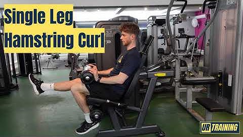 Single Leg Hamstring Curl - Machine