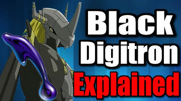 Explaining Black Digitron And All Black Type Digimon