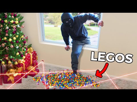 LEGO Security System vs. Burglar