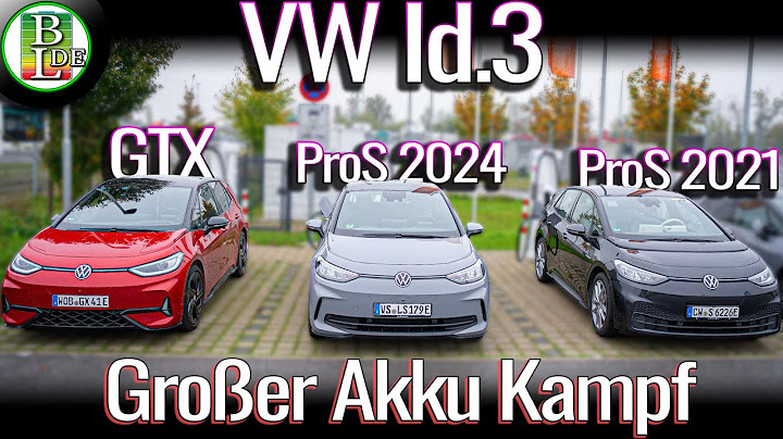 VW Id.3 Battle - GTX gegen ProS