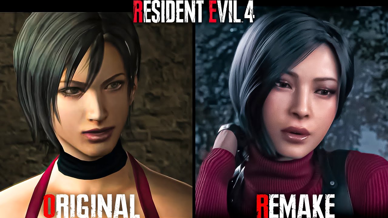 Resident Evil 4 Remake - Ada Wong (Original Vs Remake) Cutscene