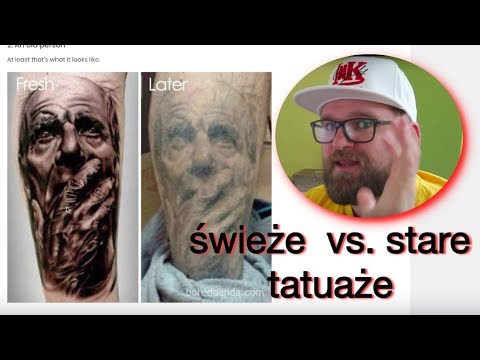 Świeże vs. stare tatuaże - jak się zmieniają | Projekt INK