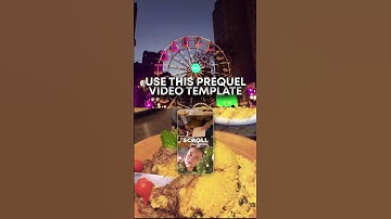 Scrolling video template  #prequel #prequeledit