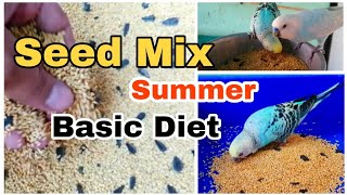 Seed Mix Basic Diet in Summer Season Budgies & Love Birds | ख़राब Kangni देने से होते हैं ये नुकसान