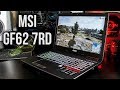 Vista previa del review en youtube del MSI GF62 8RD