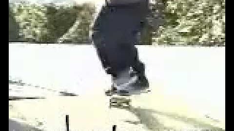 mark appleyard - nollie heelflip to crooked grind