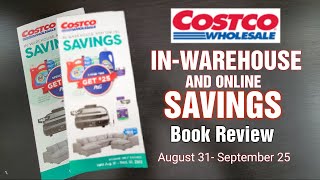 COSTCO Member-Only Savings SALE Coupon Book Review SEPTEMBER