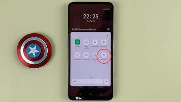 How to turn off the 1-touch screen on the toolbar on OPPO Reno2 F Android 11